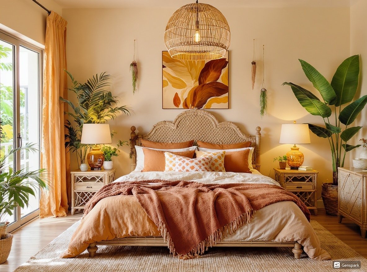 Create a Dreamy Boho Bedroom Oasis with Macrame & Plants