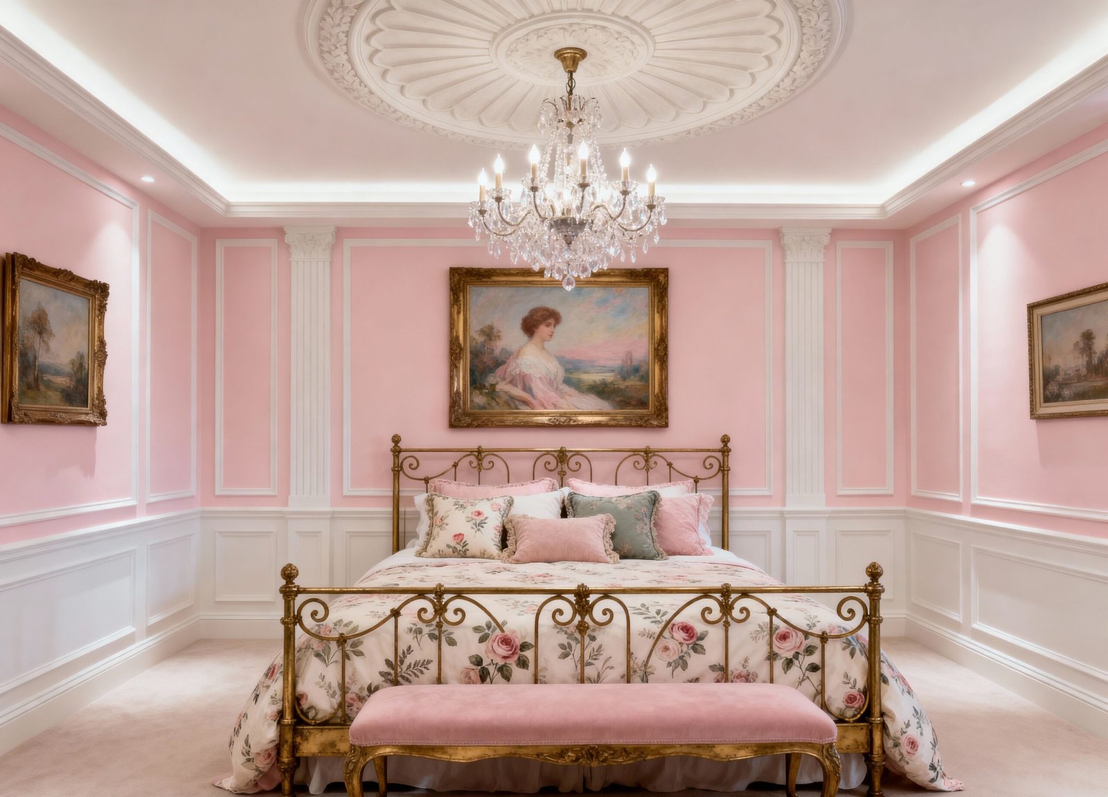 Inspiring Vintage Feminine Bedroom Decor for a Truly Romantic Escape