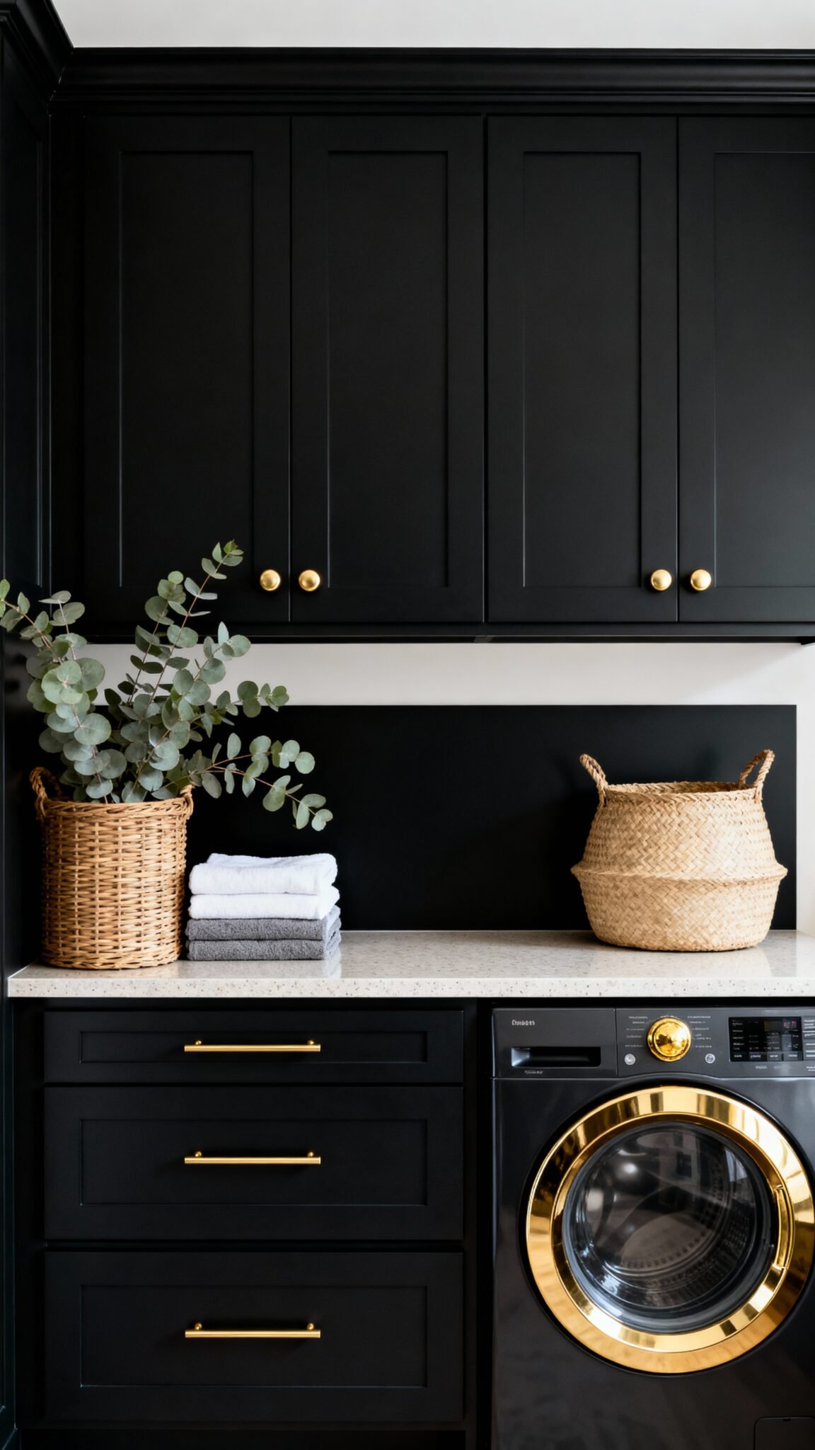 Dark & Dramatic Laundry Room Ideas for a Moody, Sophisticated Space ...