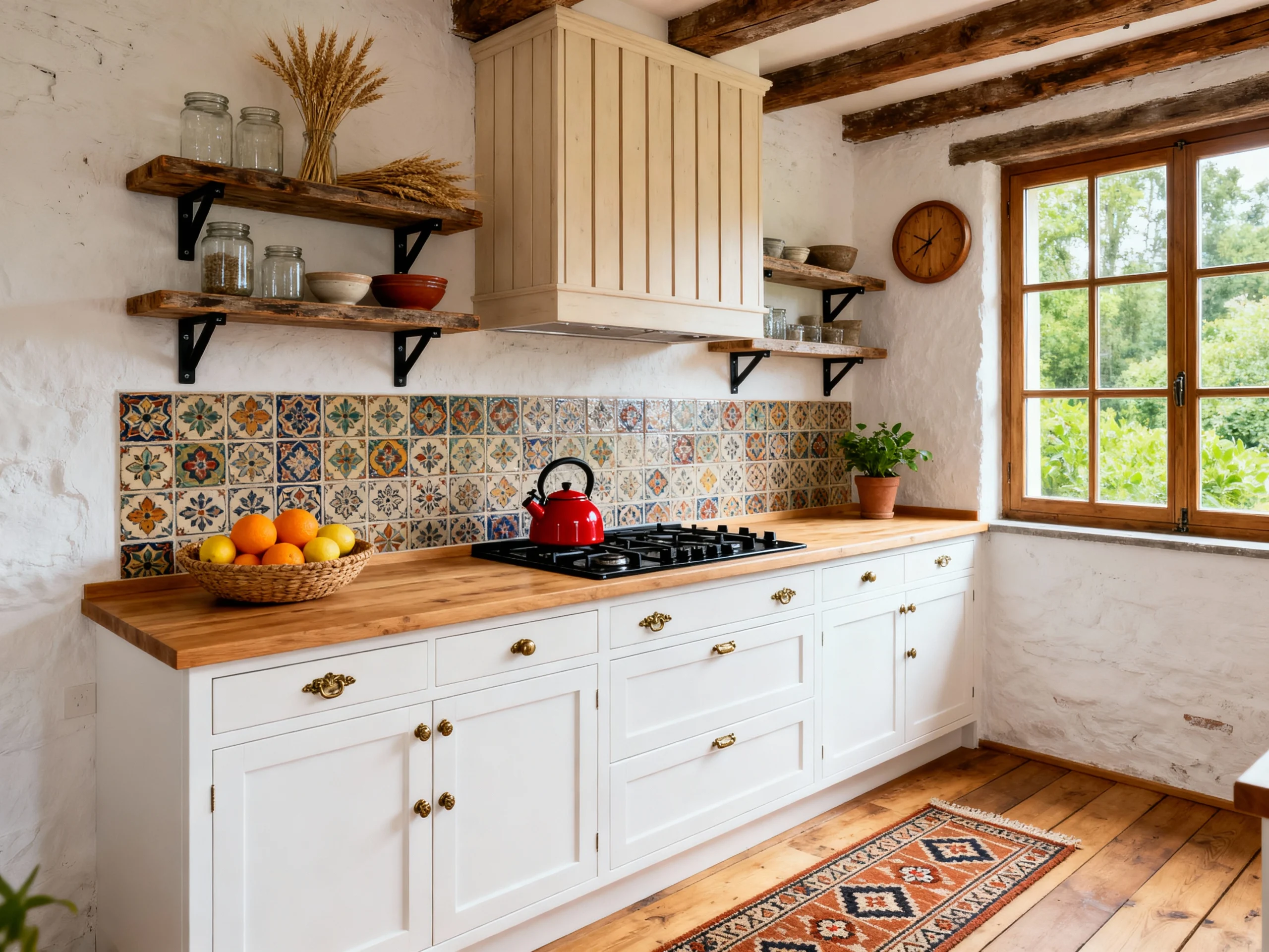 European Cottage Kitchen Ideas for a Storybook-Charming & Warm Home