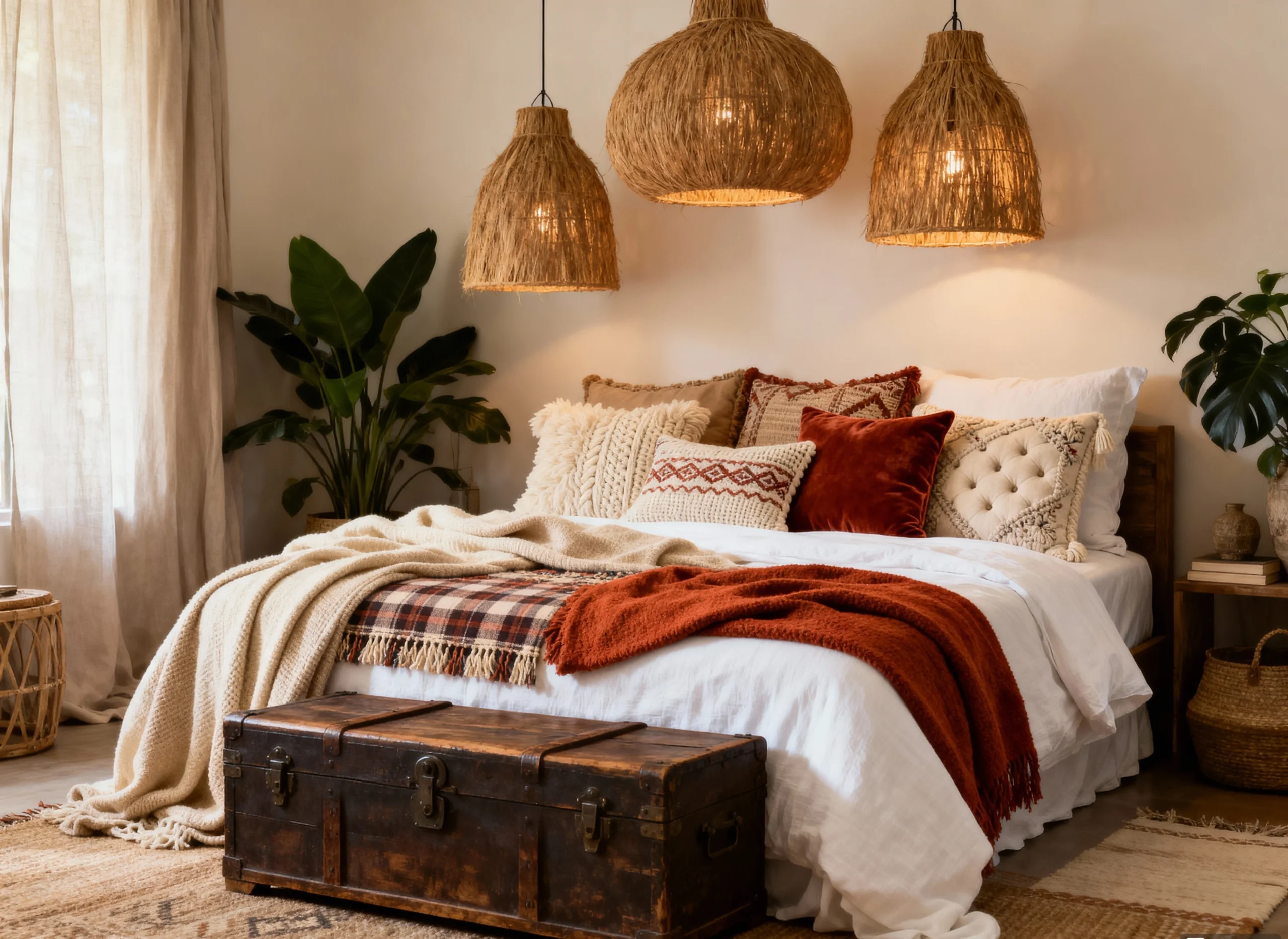 Minimalist Boho Bedroom: A Guide to Serene, Natural Design