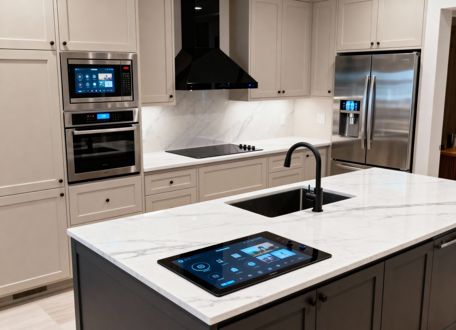 Modern Farmhouse Kitchen Ideas with a Gray and White Color Palette