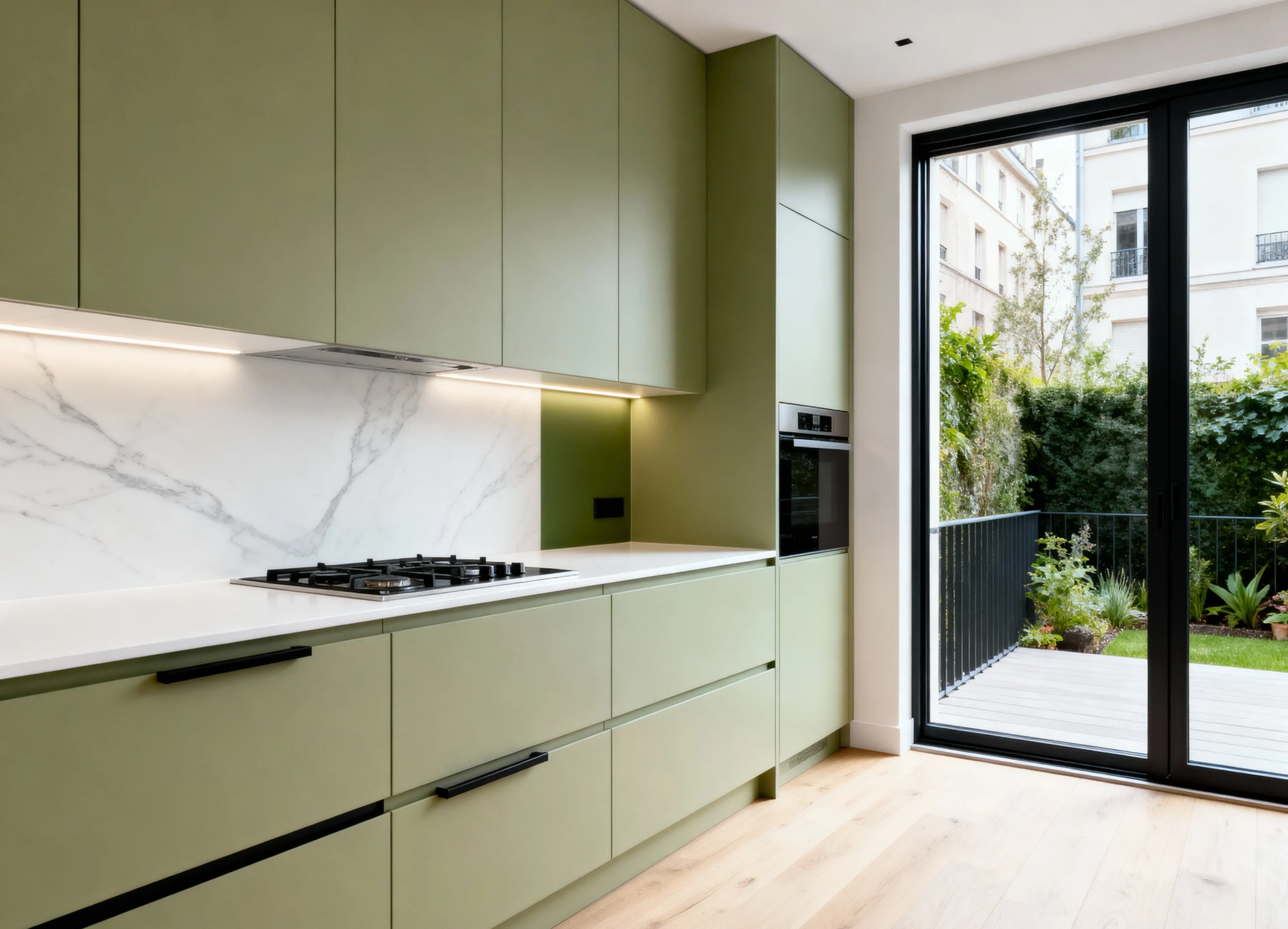 Olive Green Kitchen Inspiration For A Cozy, Collected Feel