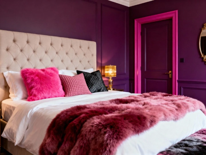 Soft Blush & Gold Accents for a Dreamy Feminine Bedroom Retreat