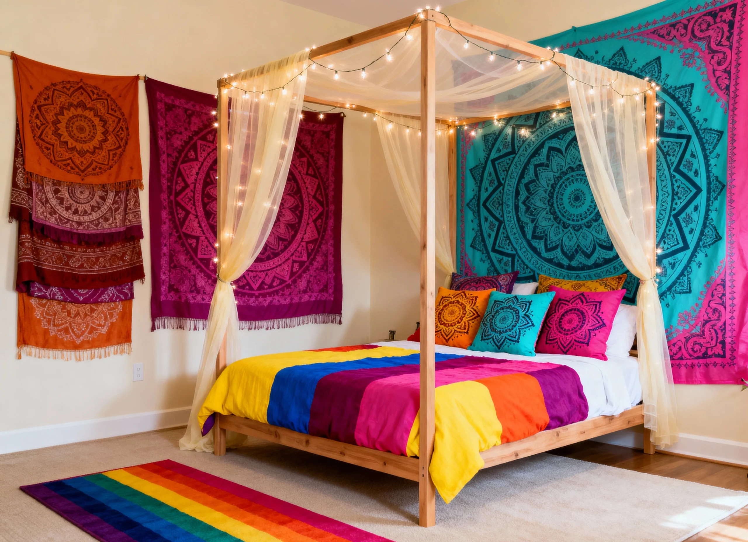 Transform Your Room into an Effortlessly Inviting Boho Chic Bedroom Oasis