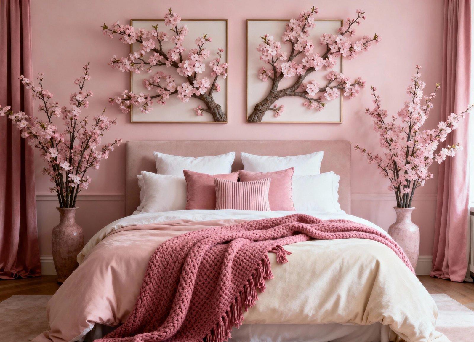 Transform your space into a serene feminine oasis with these elegant ideas