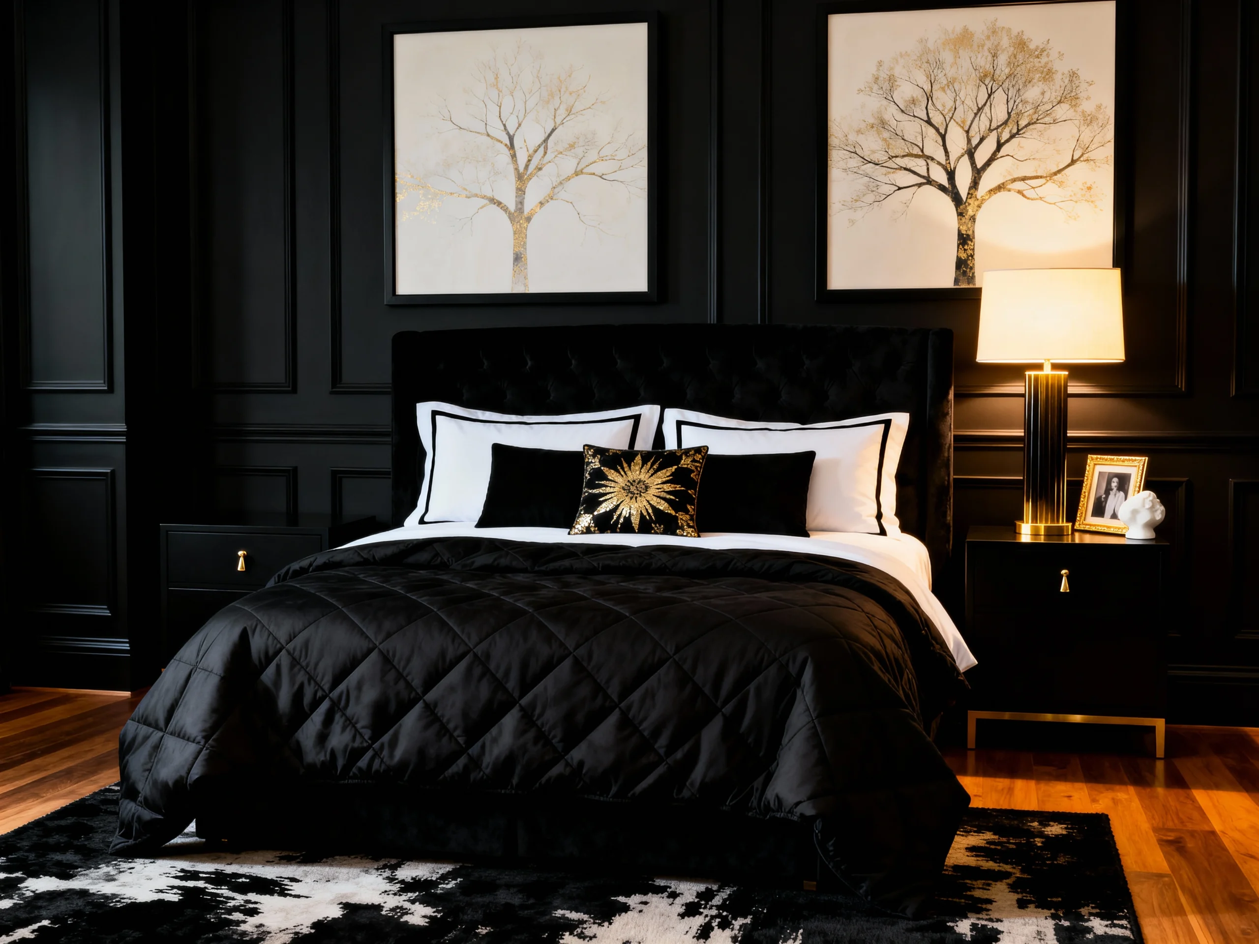 10 Black Bedroom Ideas for a Calm & Focused Sleeping Space