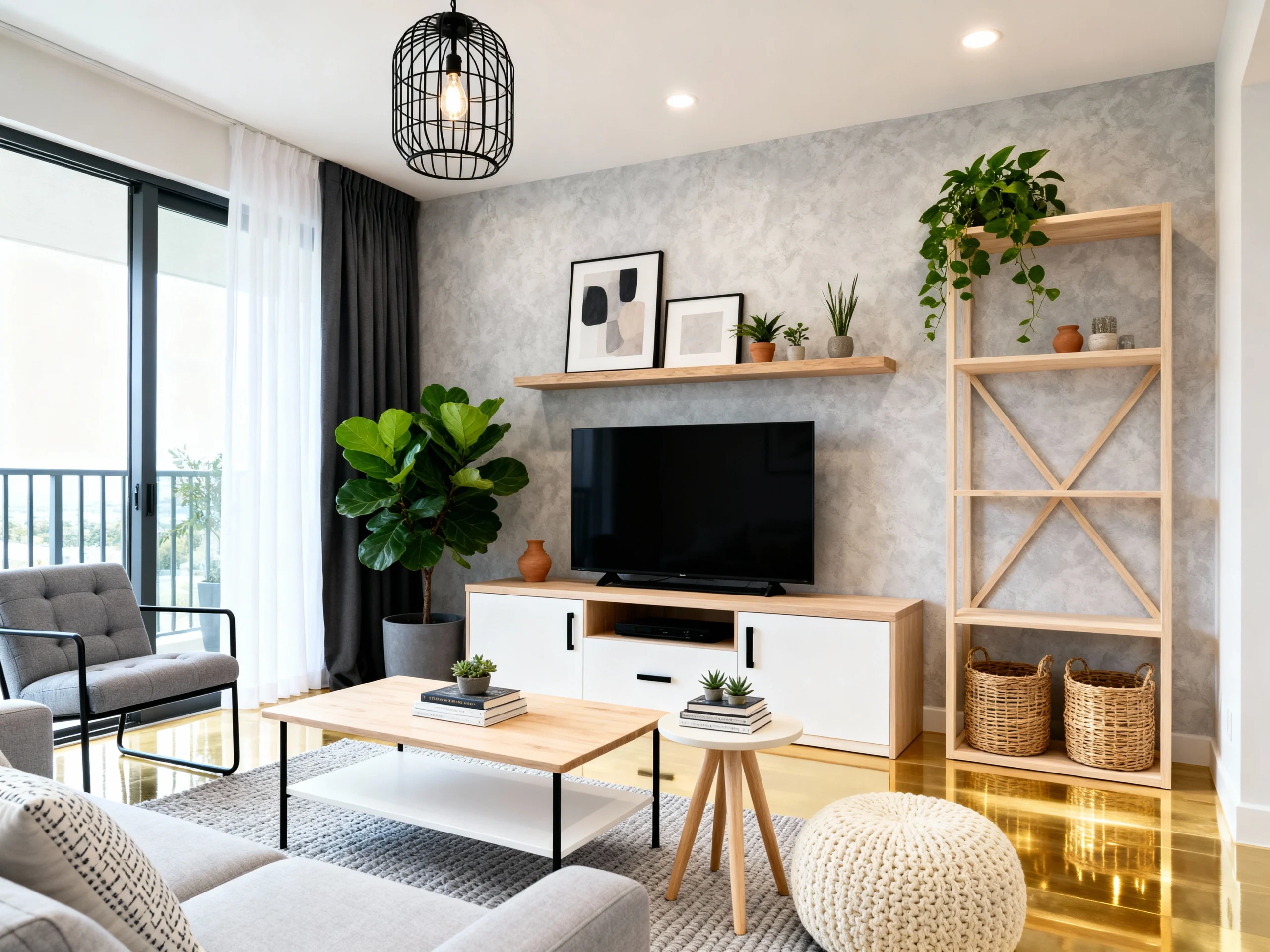 10 Calm Grey Japandi Bedroom Inspiration