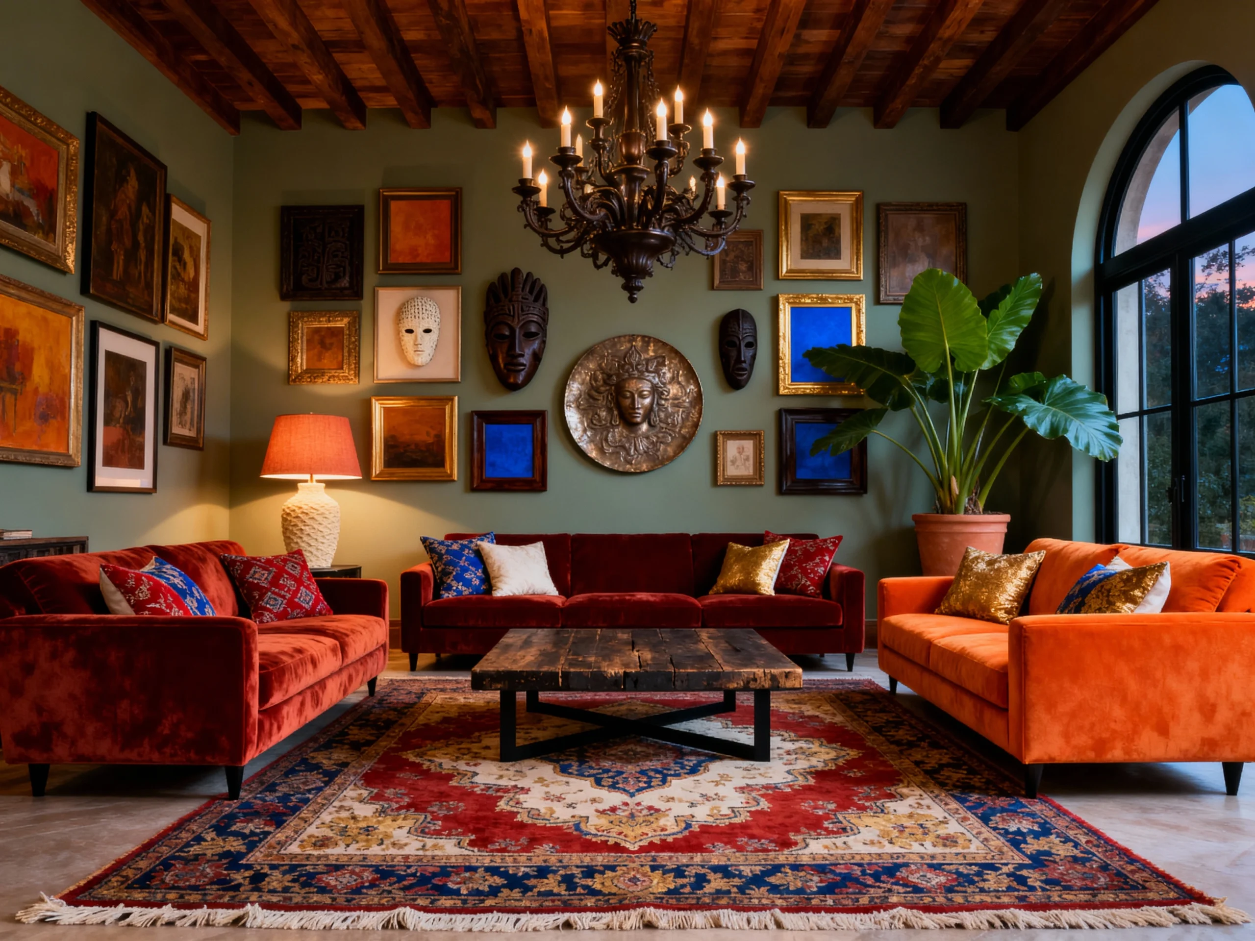 10 Ideas Embrace Bold Post Modern Interior Design Vibes