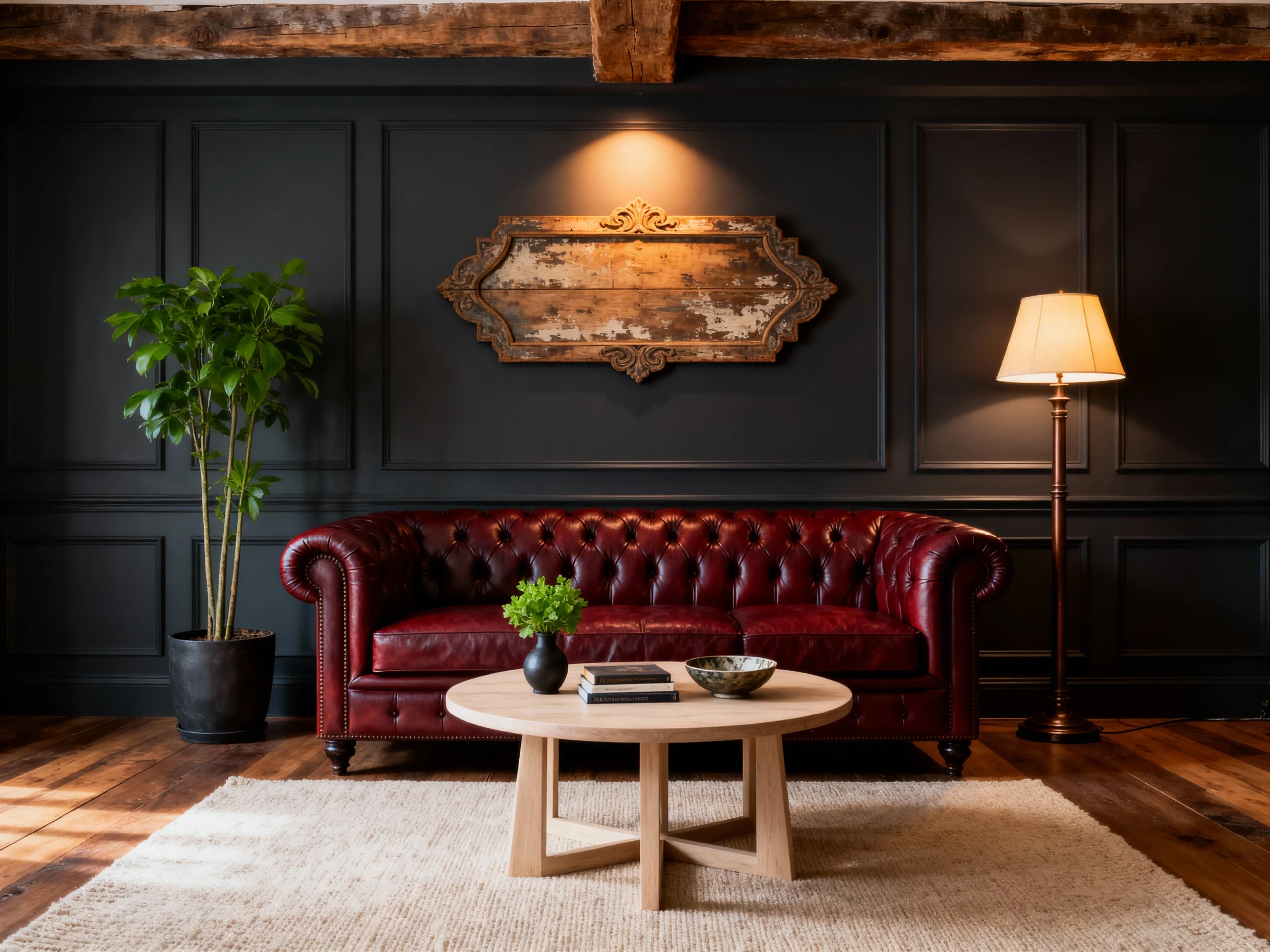 Burgundy Velvet Couch Perfection for a Luxe Living Room