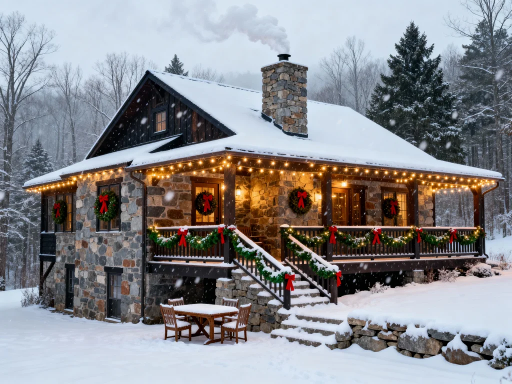 10 Charming Winter Cabin Decor Ideas - Lookscharm