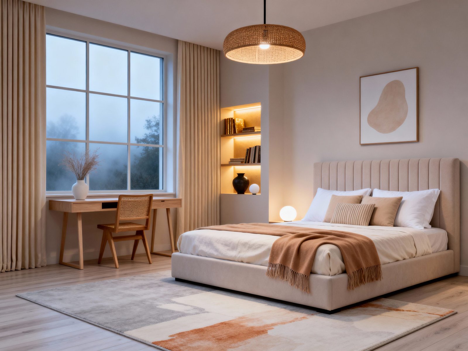 13 Cozy Small Master Bedroom Design & Decor