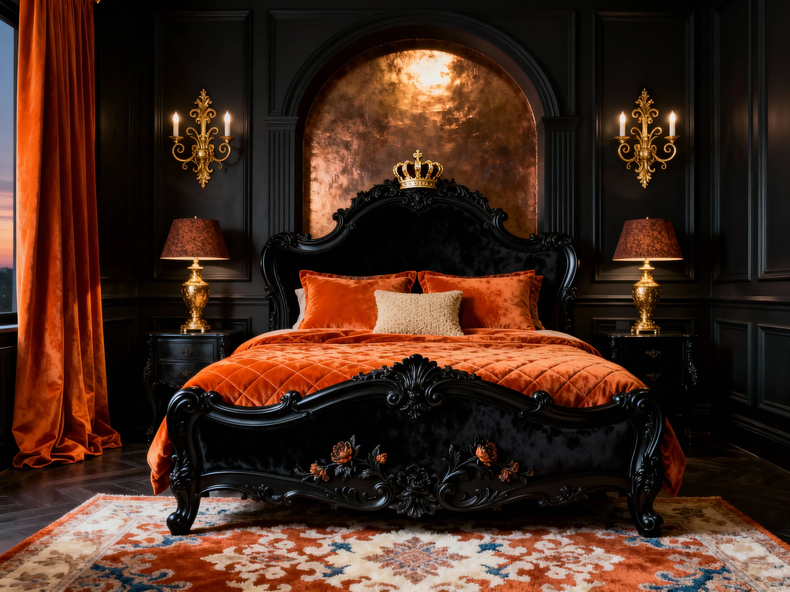 Dramatic & Romantic Moody Bedroom Ideas for a Captivating Vibe