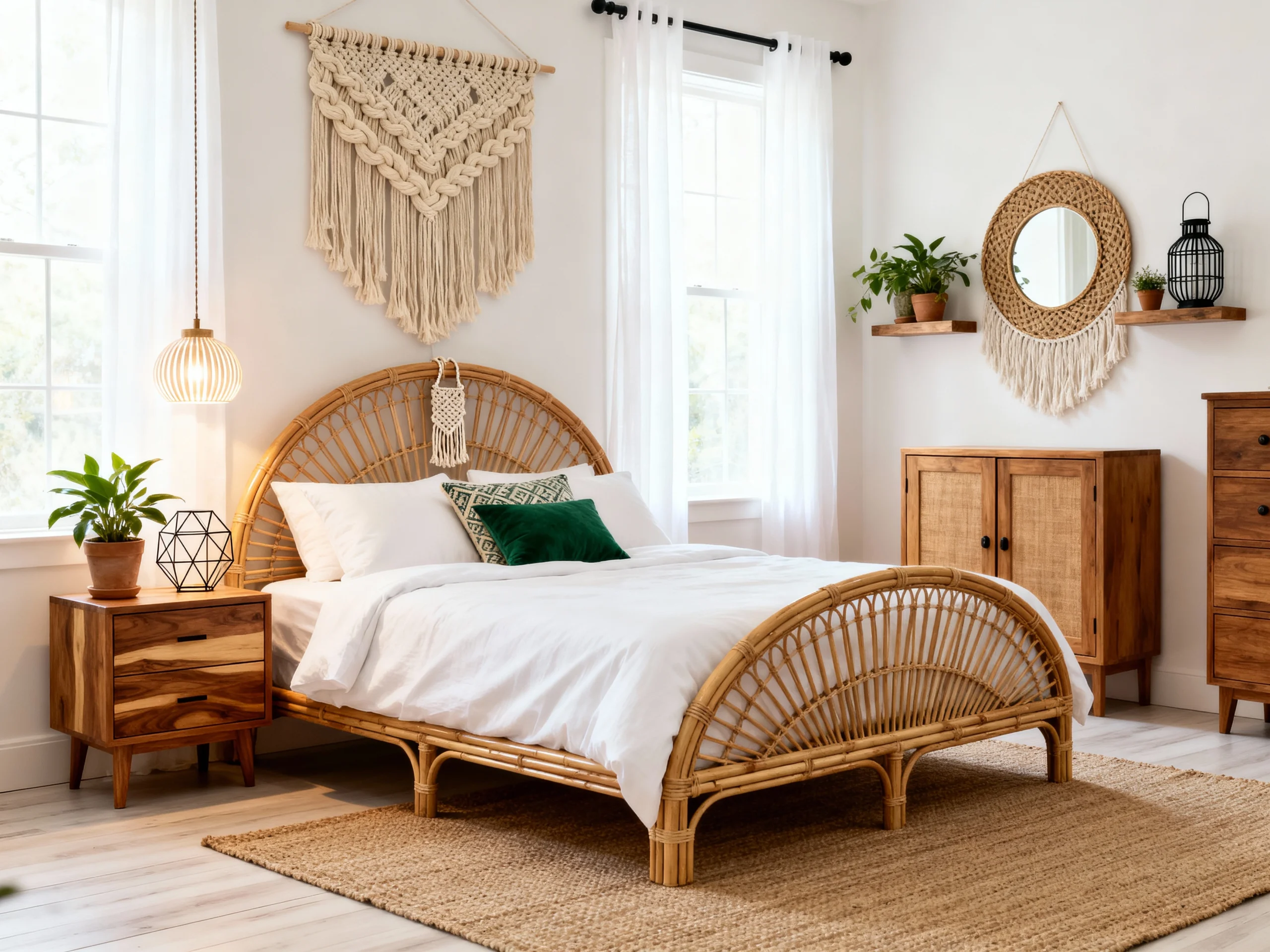 Effortless Minimalist Boho Bedroom Ideas for a Serene & Stylish Retreat