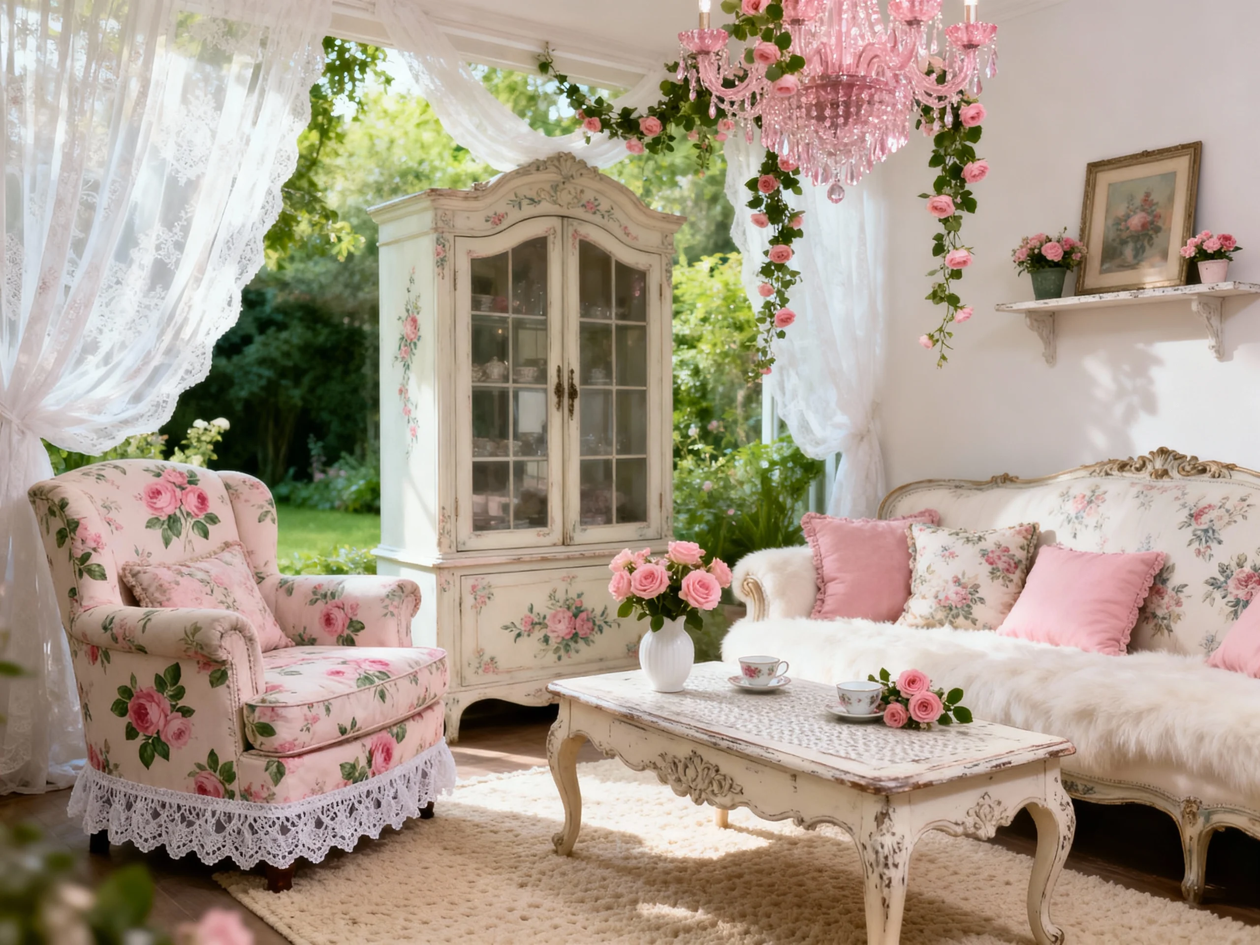 Granny Chic Living Room Decor For A Perfectly Cluttered & Charming Aesthetic