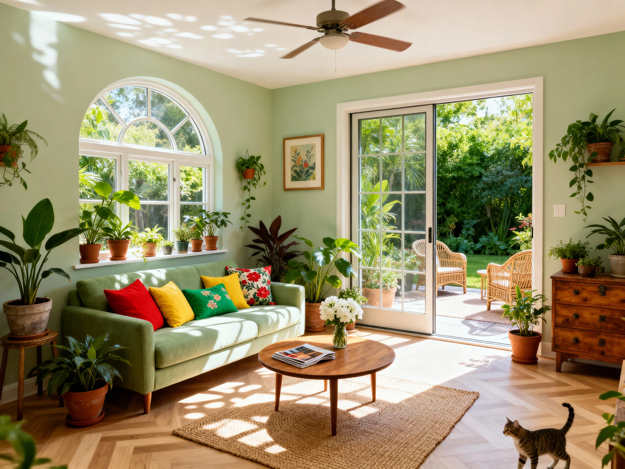 Ideas Bold And Playful Colorful Boho Bedroom Design