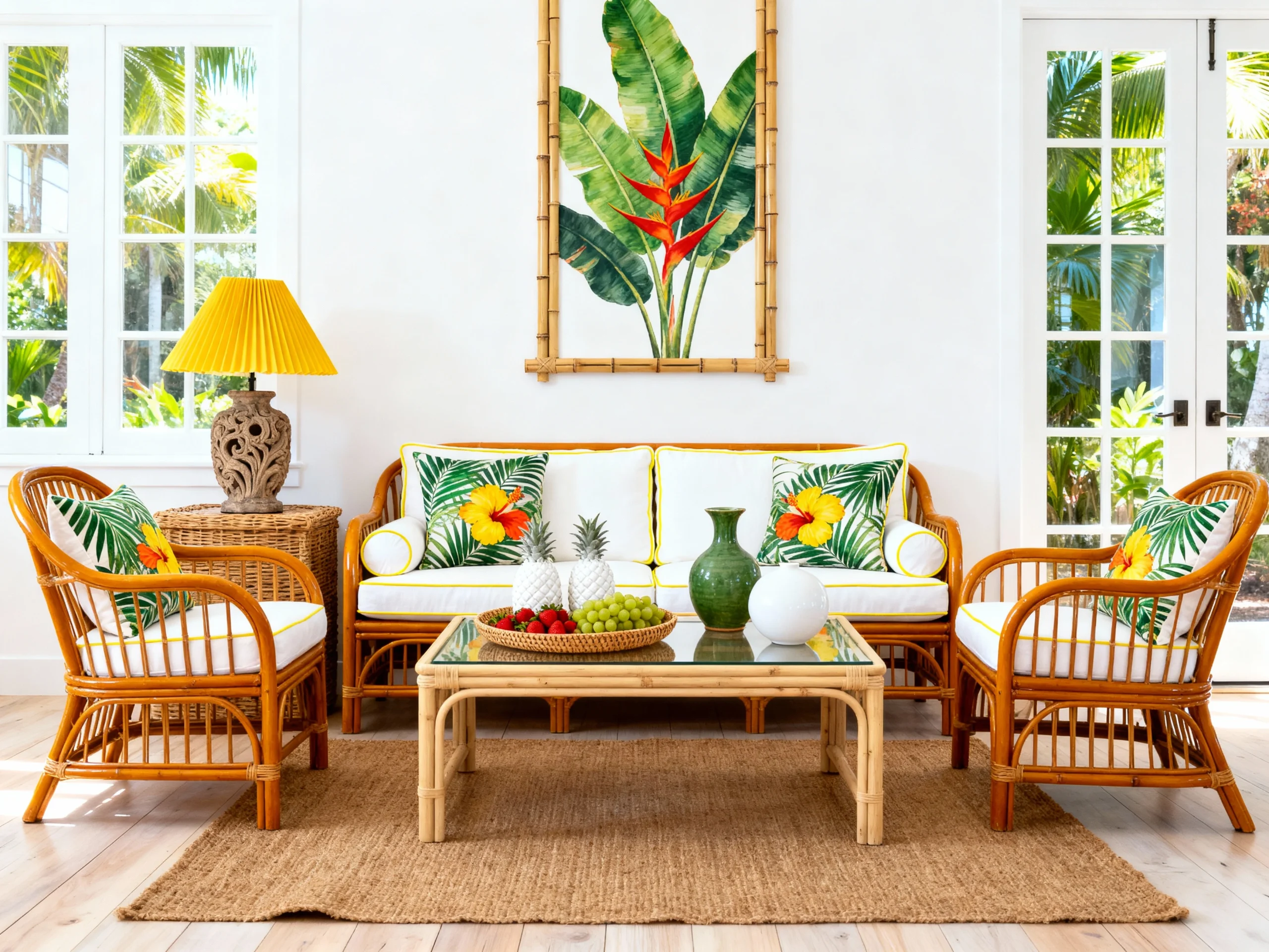 Ideas Breezy Tropical Living Room Ideas For Your Sunshine State Of Mind