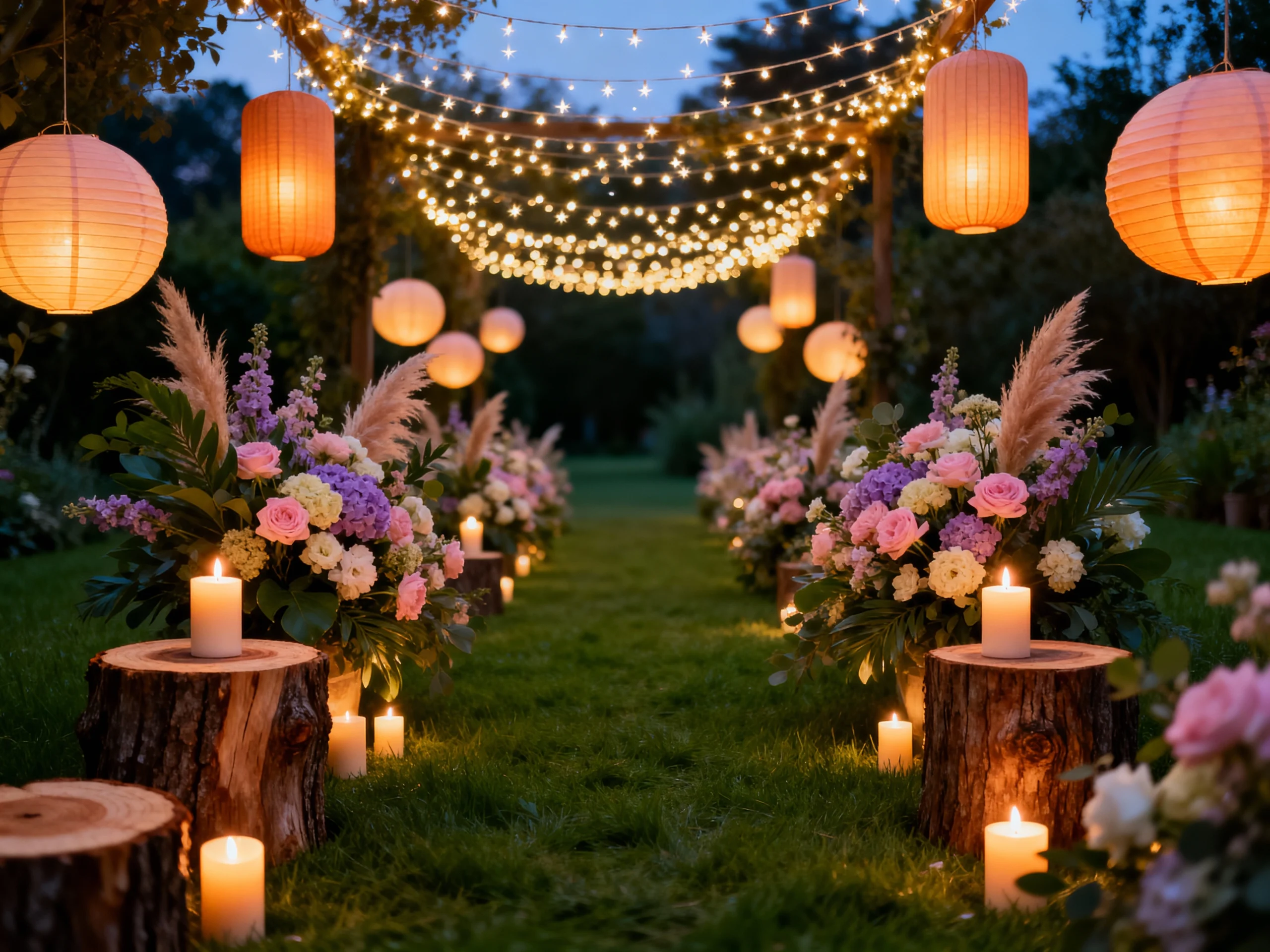 Outdoor Wedding Ideas With A Quirky & Magical Forest Vibe