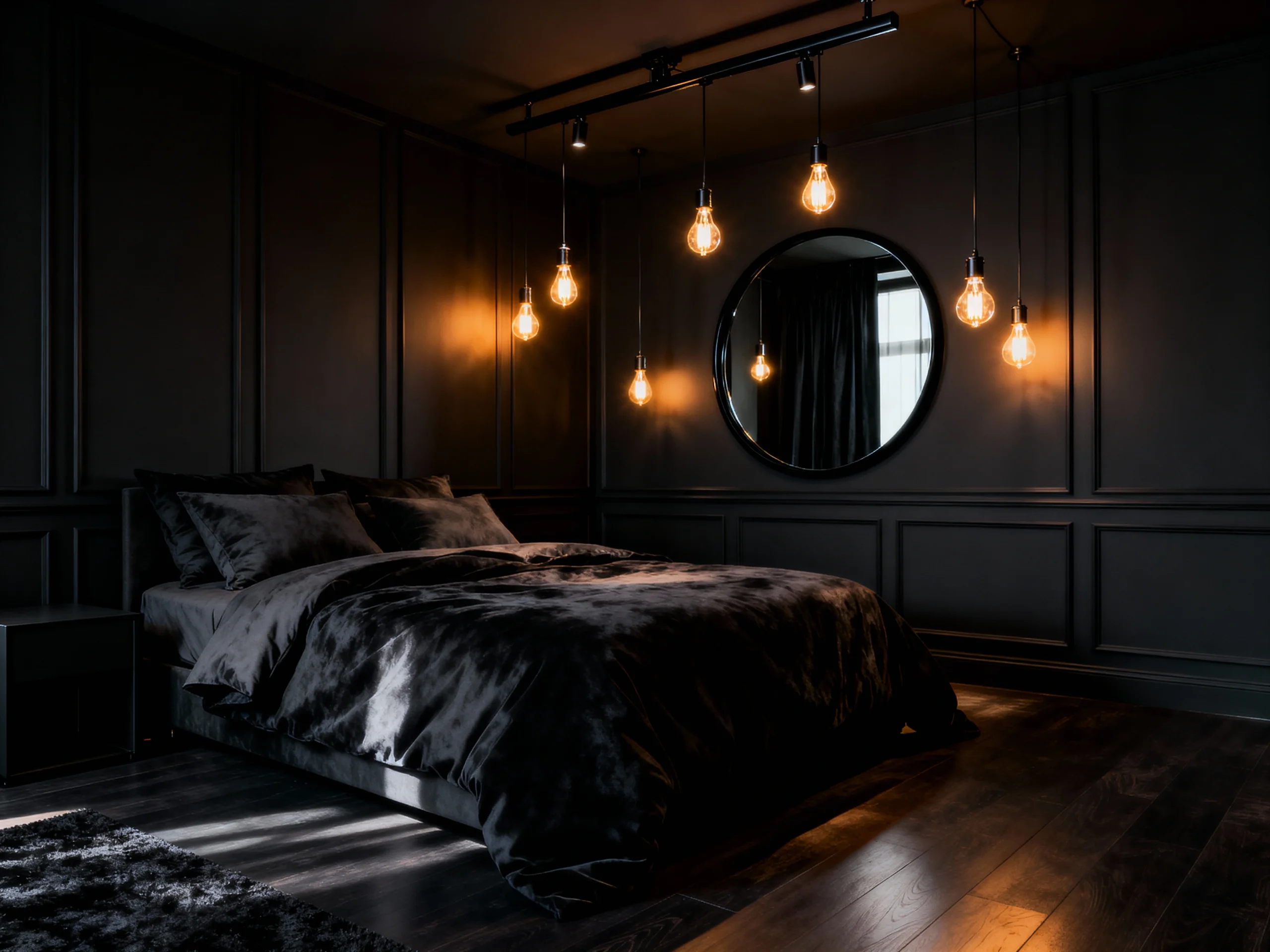 10 Black Bedroom Ideas for a Cozy Vibe