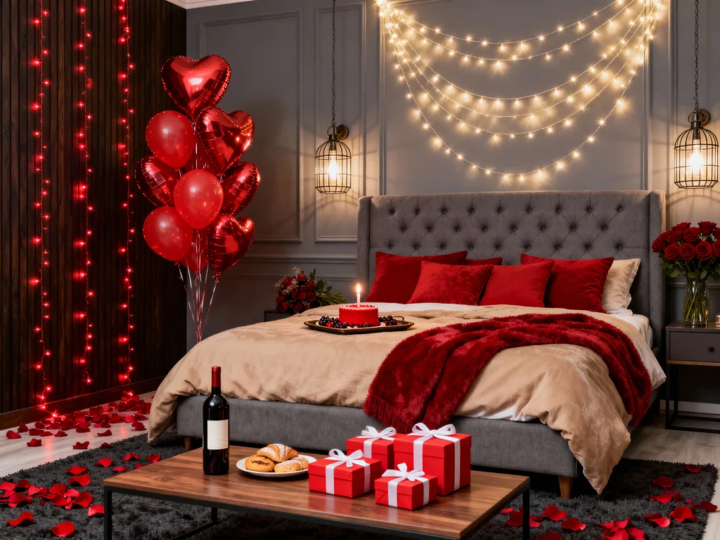 11 Romantic Valentine's Day Bedroom Decor Ideas - Lookscharm