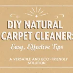 DIY Natural Carpet Cleaner Easy, Effective Tips