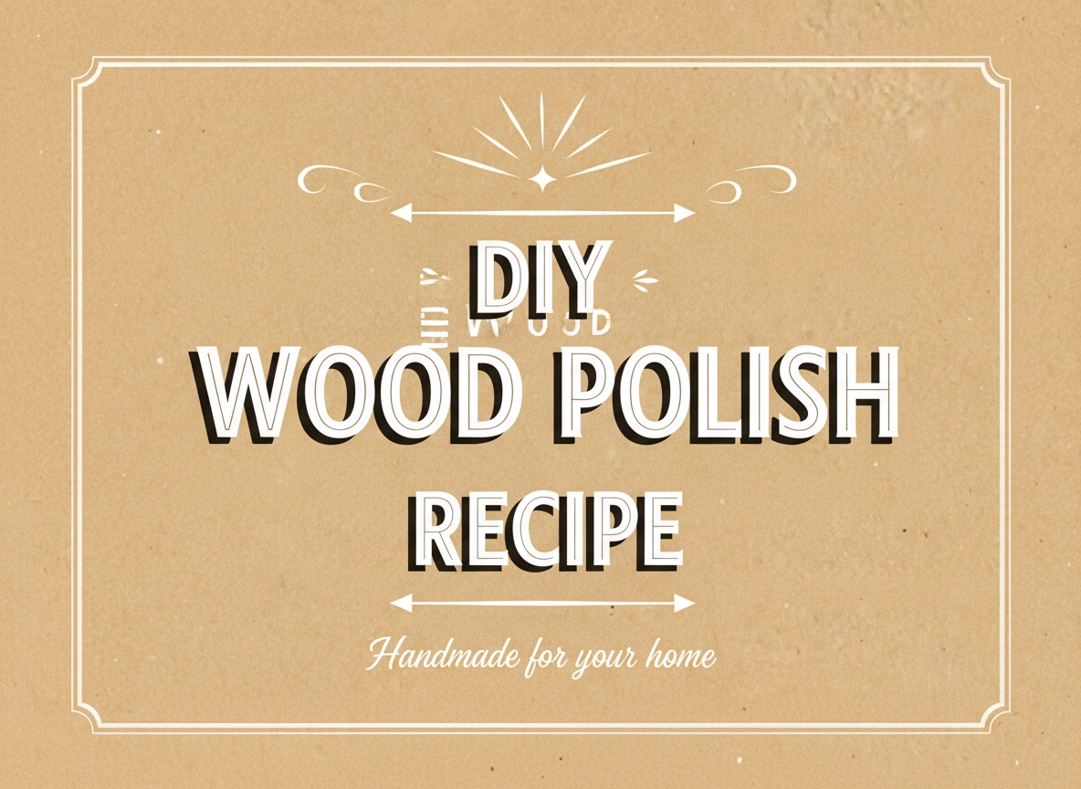 DIY Wood Polish Recipe