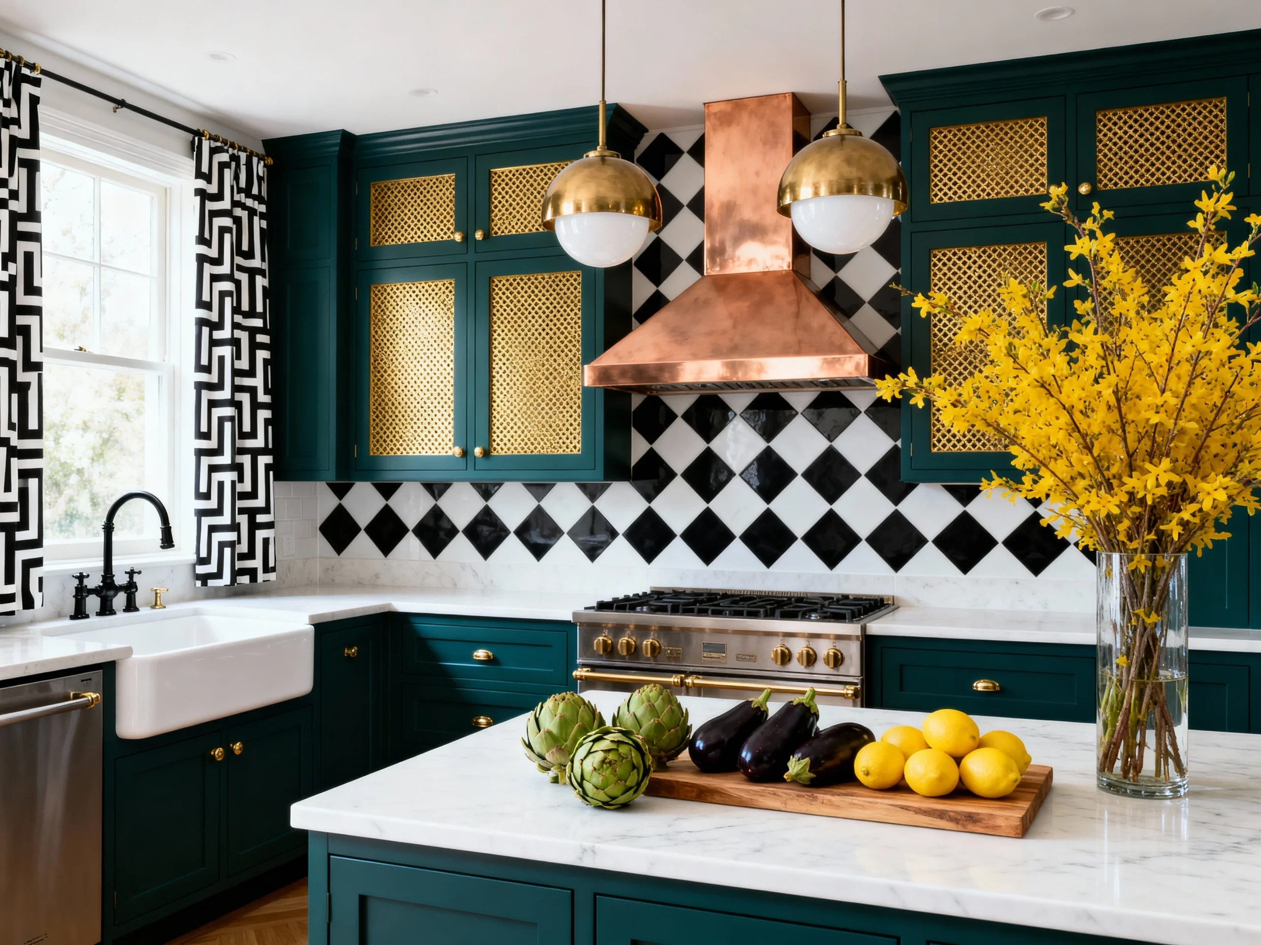 12 Design Your Dream Emerald Green Kitchen Today