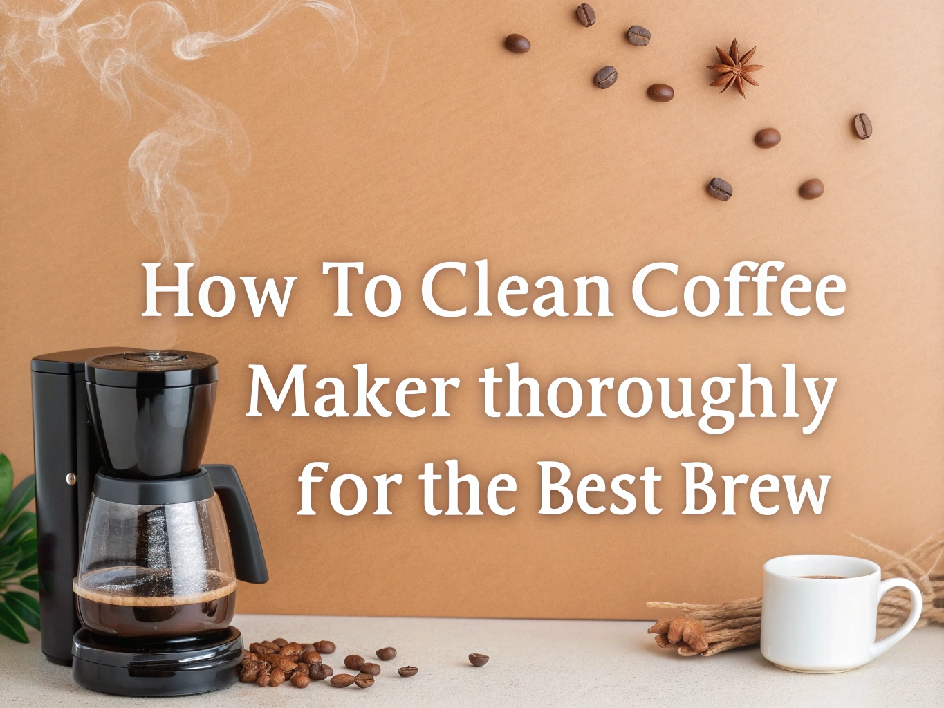 How to Clean Coffee Maker Thoroughly for the Best Brew