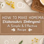 How to Make Homemade Dishwasher Detergent A Simple & Effective Recipe