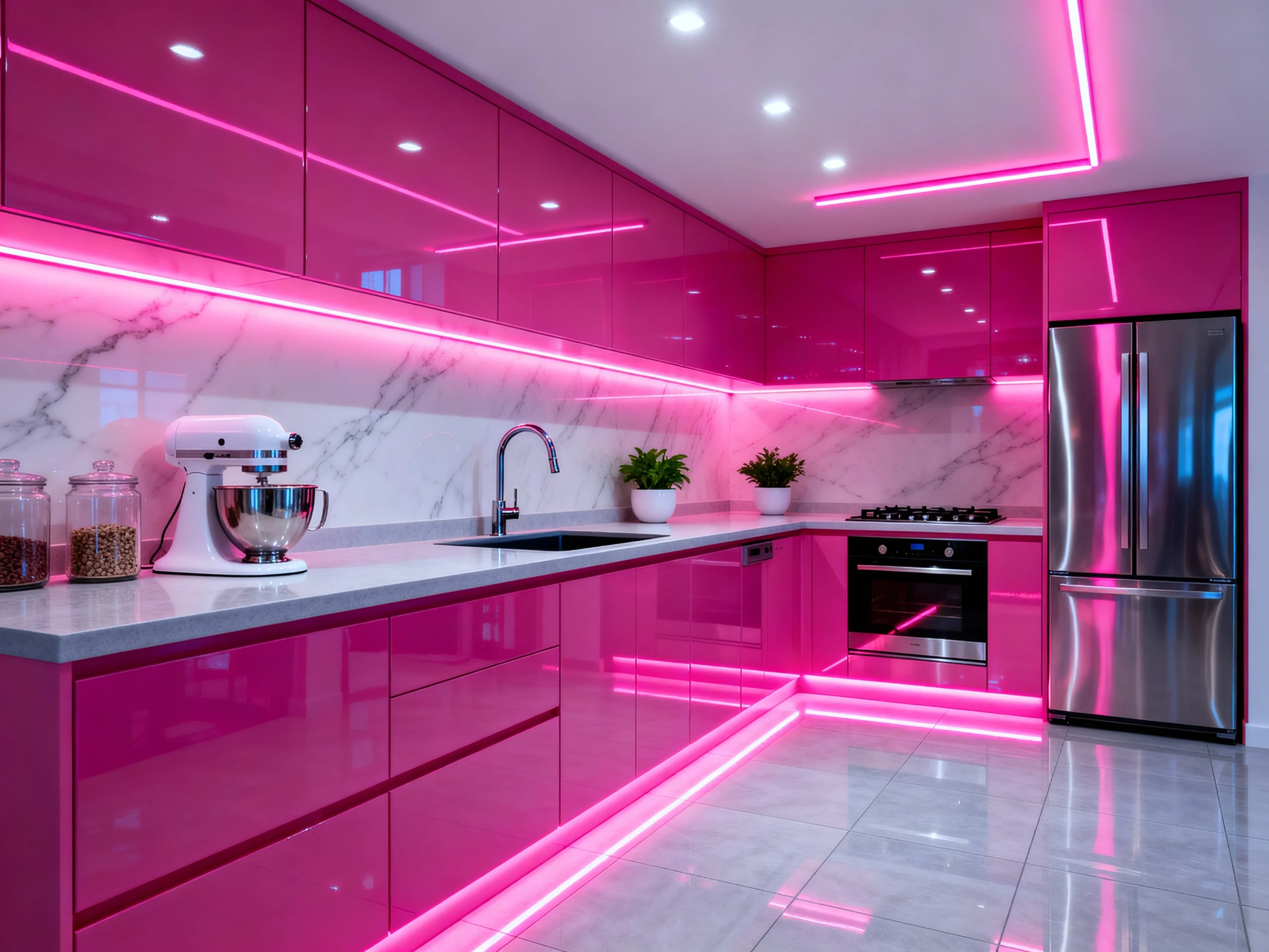11 Modern Pink Kitchen Ideas You'll Love