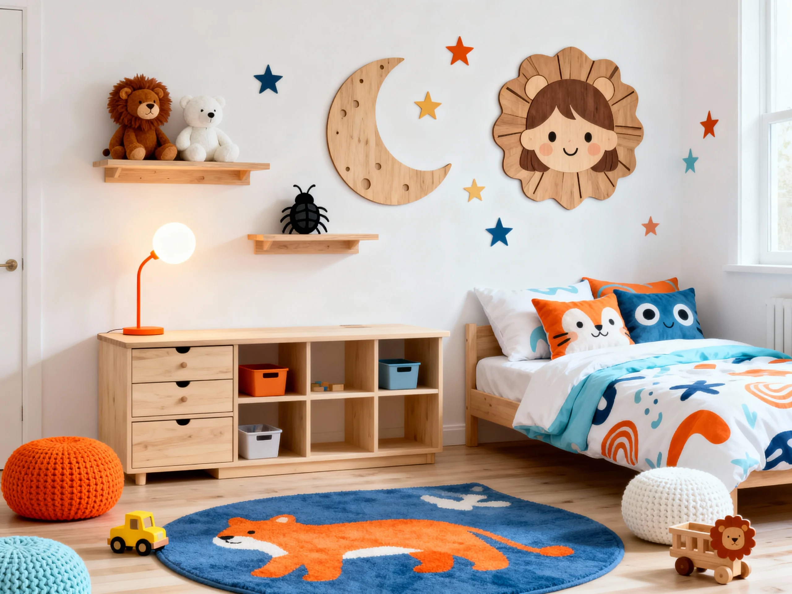 10 Modern Shared Contemporary Kids' Bedroom Layout Solutions