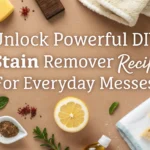 Unlock Powerful DIY Stain Remover Recipes for Everyday Messes