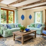 20 Cozy Living Room Makeover with Green Olive