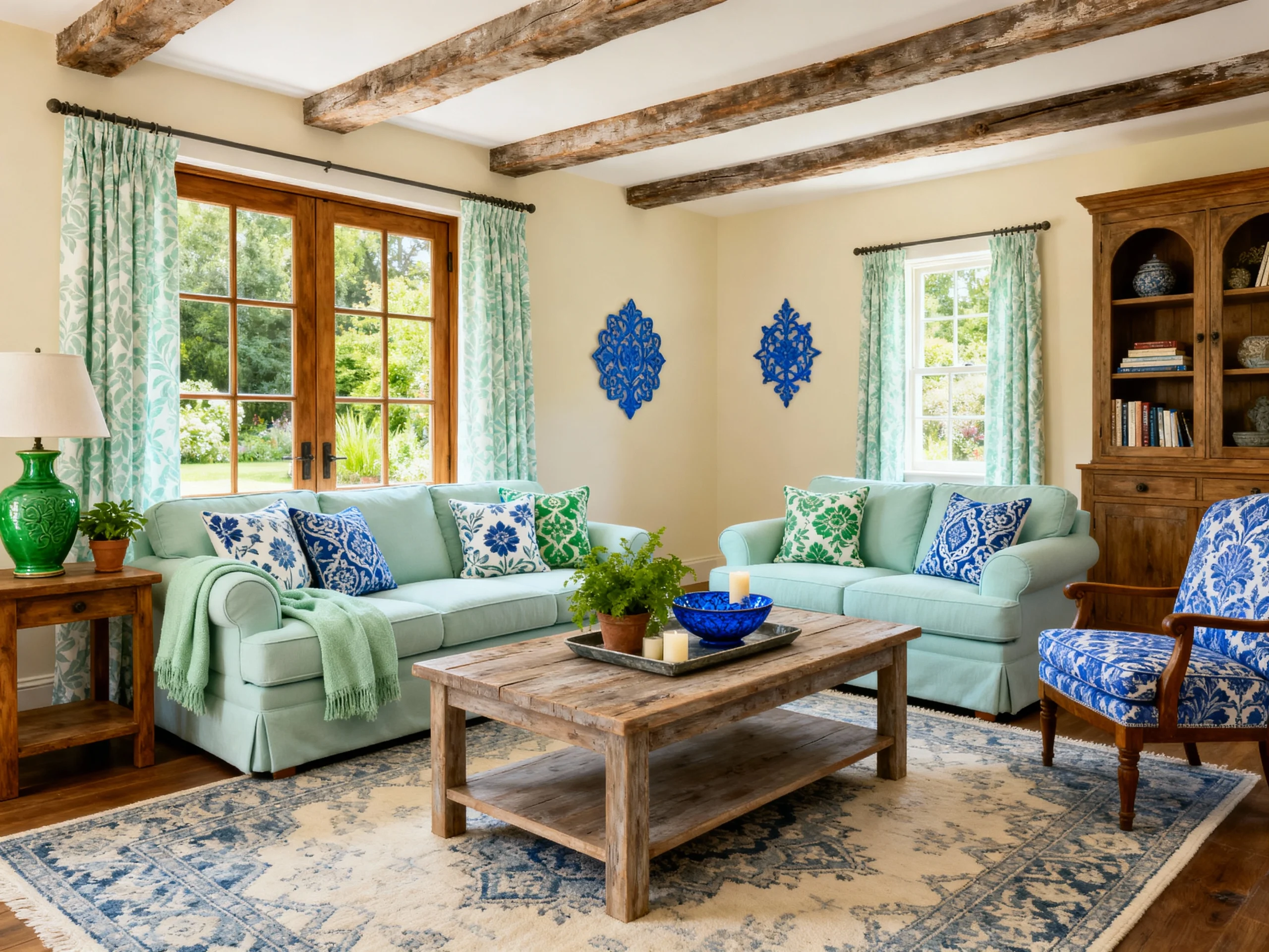 20 Cozy Living Room Makeover with Green Olive