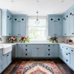 12 Elegant Powder Blue Kitchen Cabinet Palette