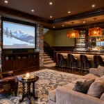 10 Modern Basement Home Bar Entertainment Ideas