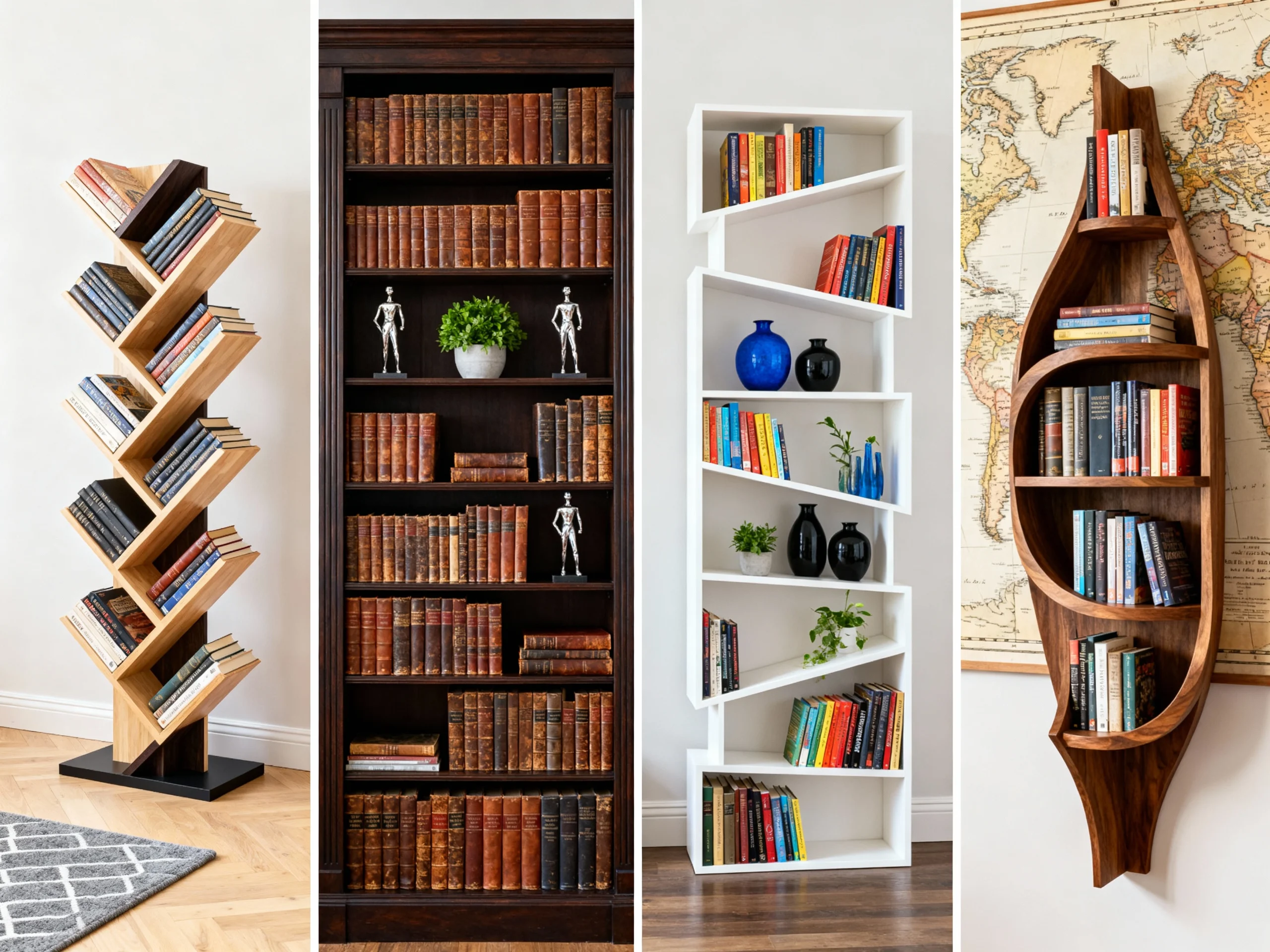 +15 Modern Bookshelf Ideas for a Curated Look