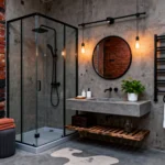 7 Industrial Chic Bathroom Vanity Designs