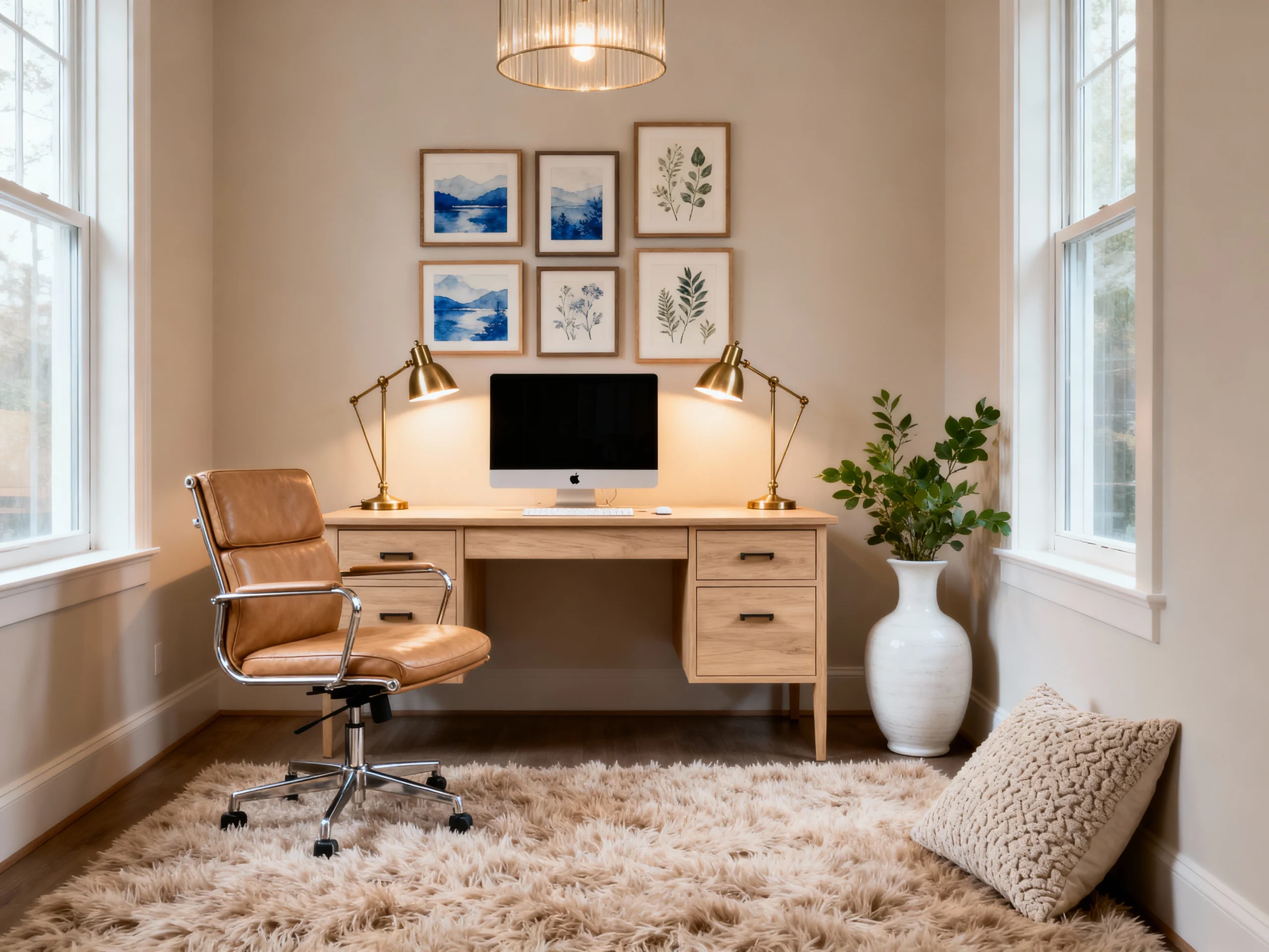 19 home Office Organization Ideas for a Clean Desk