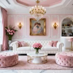 20 Cozy Pink Living Room Designs for a Warm Home