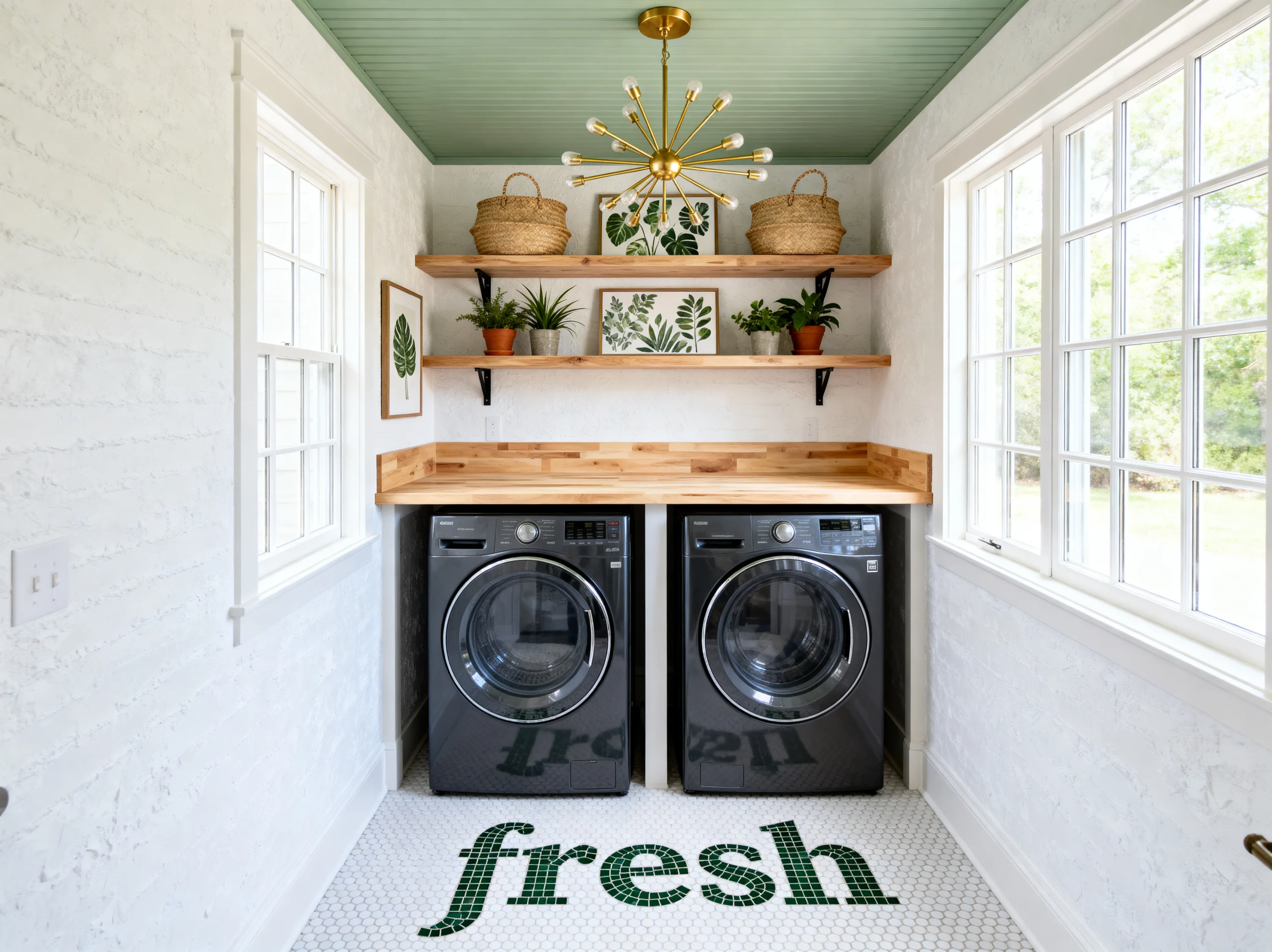 15+ Great Ideas for Basement Laundry Room Storage