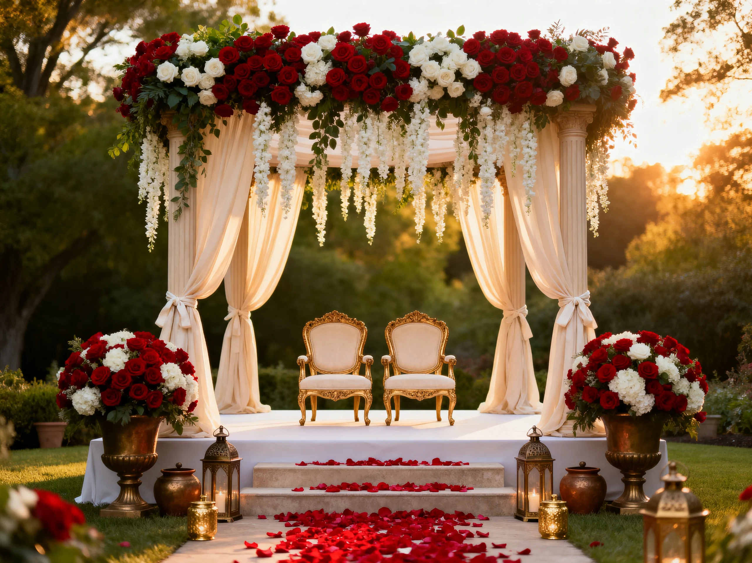 How to Arrange an Elegant Wedding Ceremony Space