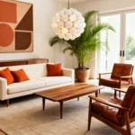How to Create a Mid Century Modern Living Room