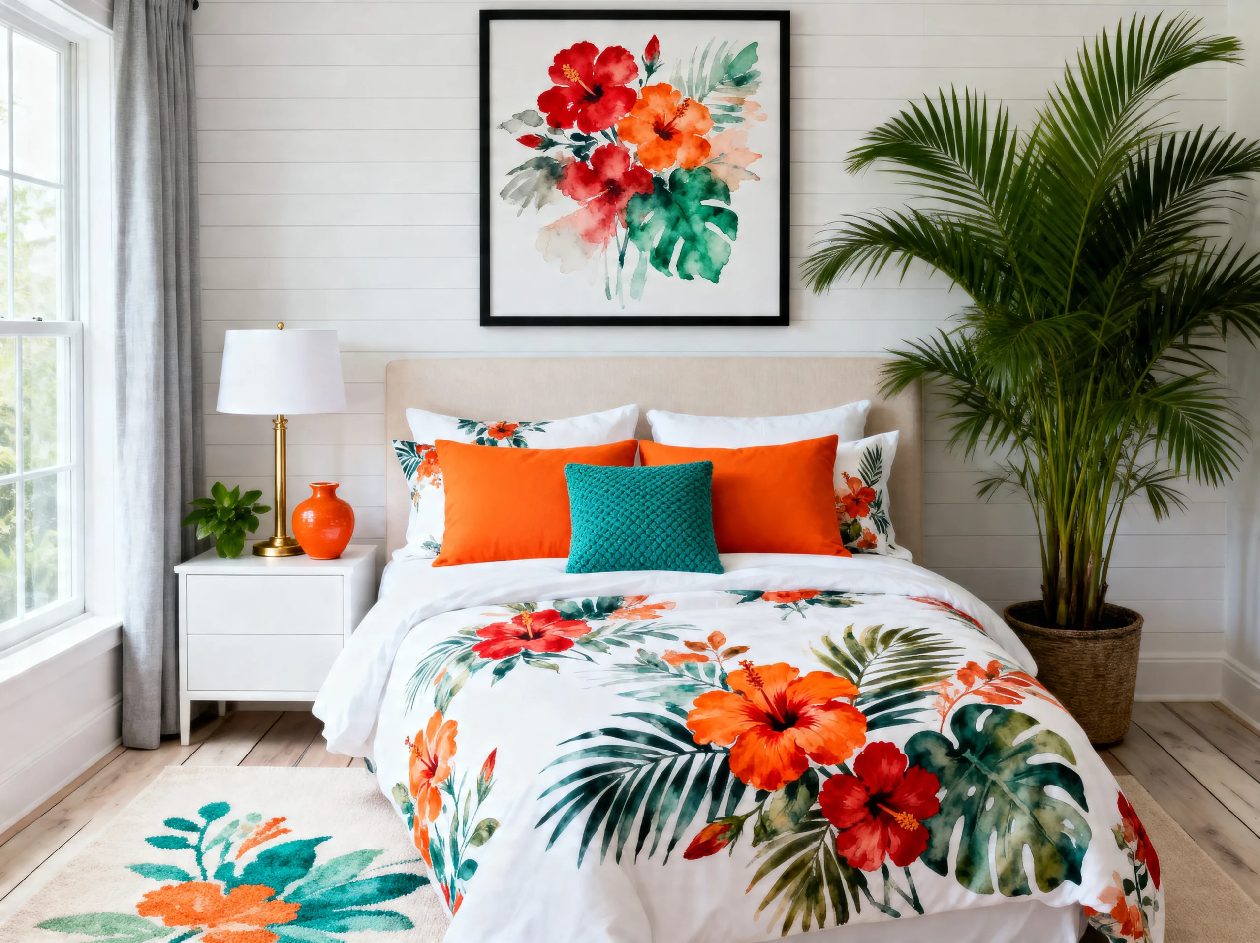 How to Make Your Bedroom Feel Like a Tropical Vacation