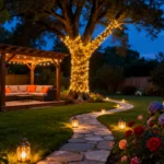 How to make a warm and vibrant garden lounge