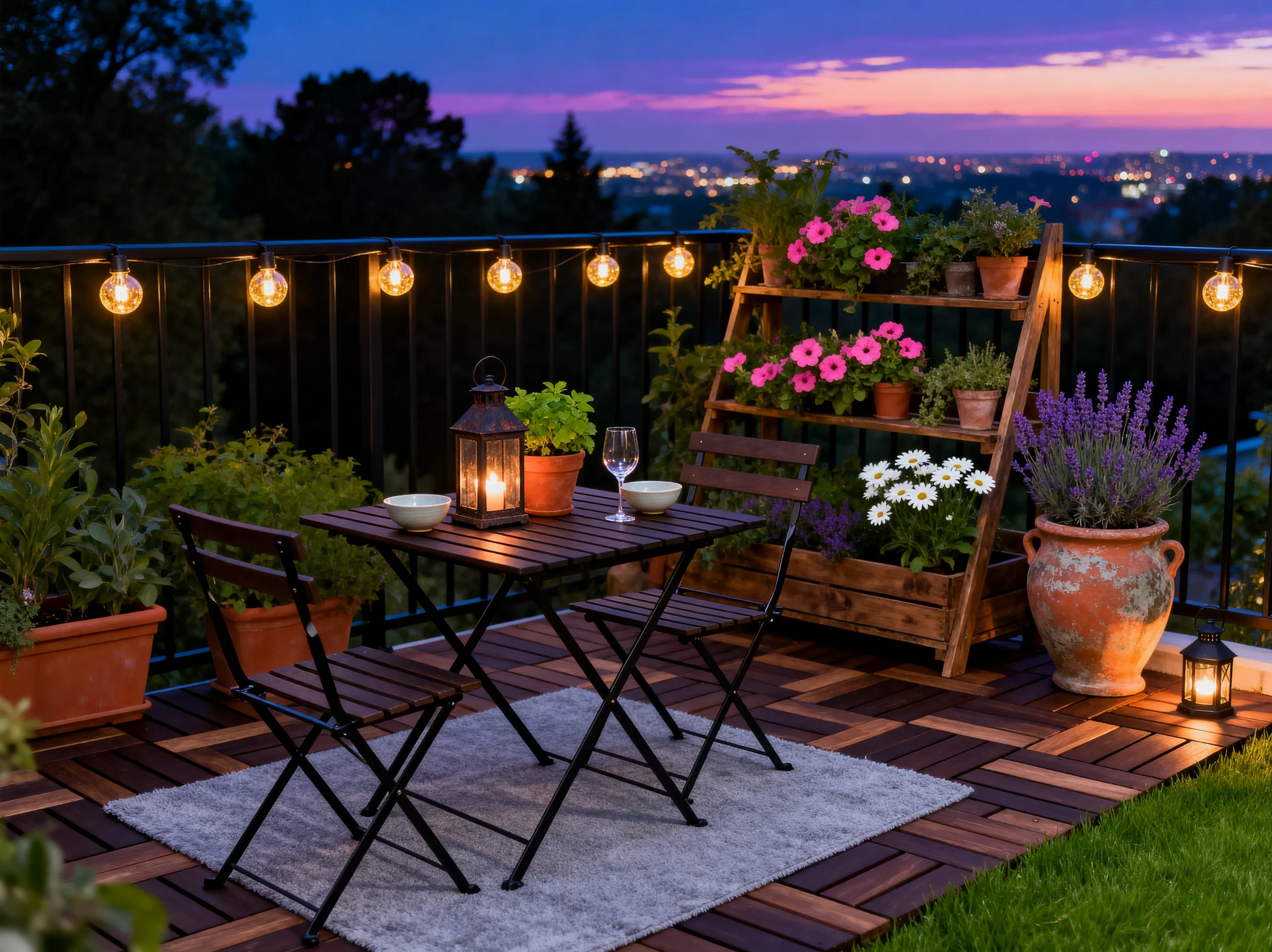 14 Tiny Balcony Decor Inspiration